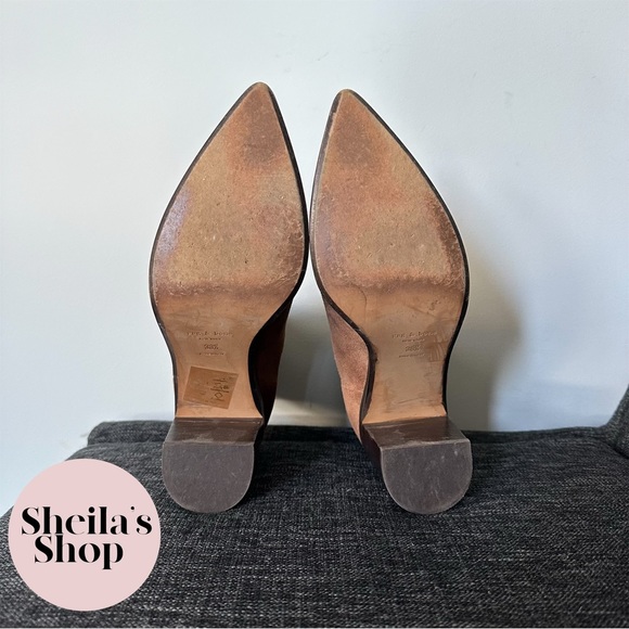 rag & bone Brynn Suede Bootie Praline Women’s Size 6.5 - Picture 7 of 8